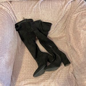 Just Fab “Dauphine” Extra Wide Width Over The Knee Boot